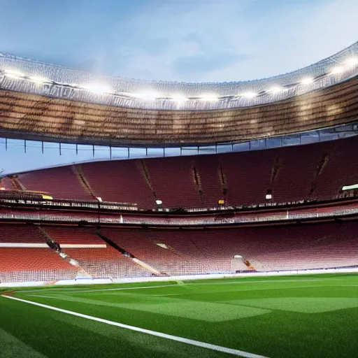 Image similar to Roma new stadium,