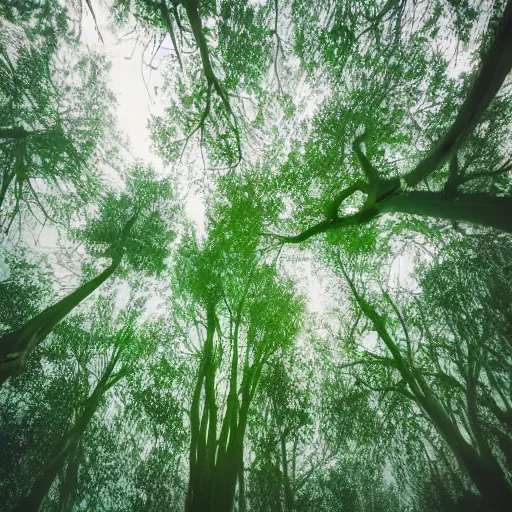 Image similar to fantasy natural city in the trees