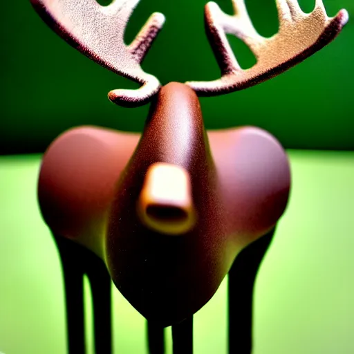 Image similar to a moose with a top hat