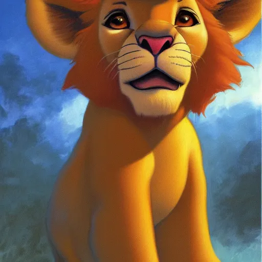 Disney - Le roi lion : Bol portrait Simba