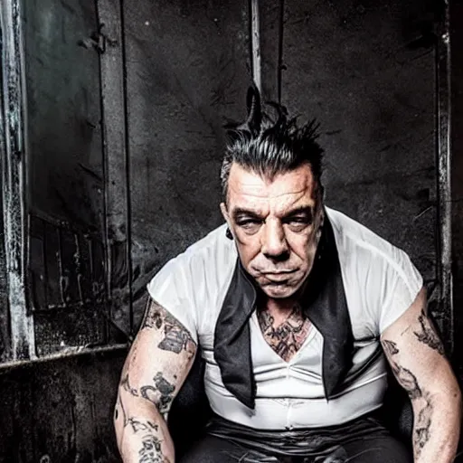 Prompt: Till Lindemann is writing programm