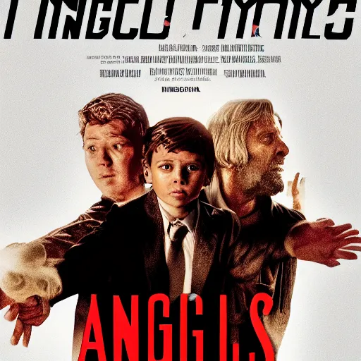 Image similar to movie poster about angels