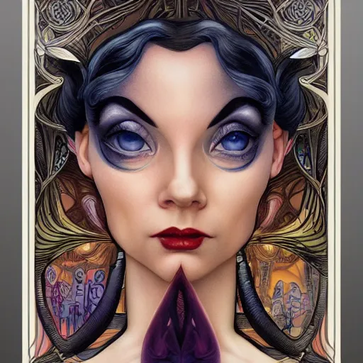 Prompt: an art nouveau, ( streamline moderne ), multi - ethnic and multi - racial portrait in the style of anna dittmann and donato giancola and charles dulac. very large, clear, expressive, and intelligent eyes. symmetrical, centered, ultrasharp focus, dramatic lighting, photorealistic digital matte painting, intricate ultra detailed background.