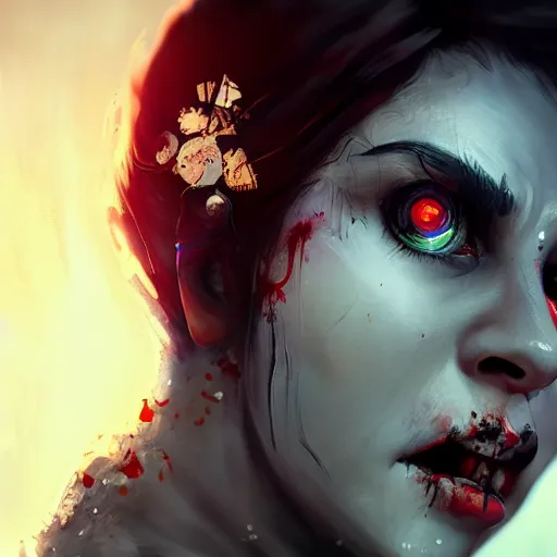 Image similar to singer divine as a zombie, 7 days to die zombie, fine art, award winning, intricate, elegant, sharp focus, cinematic lighting, highly detailed, digital painting, 8 k concept art, art by guweiz and z. w. gu, masterpiece, trending on artstation, 8 k