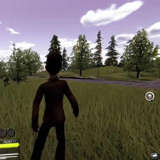 bigfoot in gta san andreas, video game screenshot, Stable Diffusion