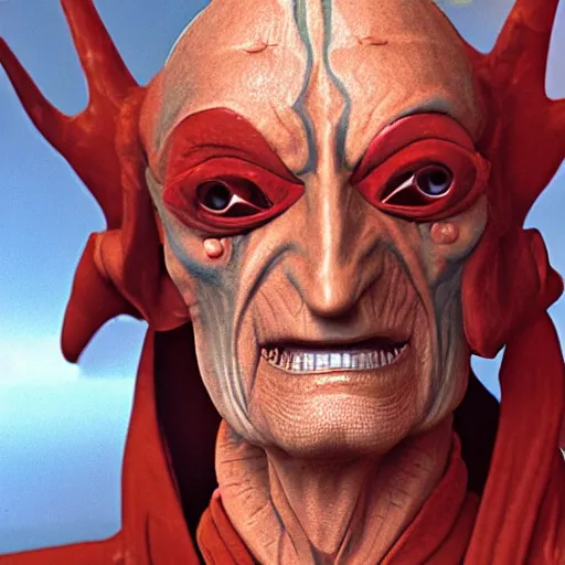 Image similar to viceroy nute gunray from star wars prequels