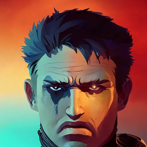 Image similar to face icon stylized minimalist mad max beyond thunderdome, loftis, cory behance hd by jesper ejsing, by rhads, makoto shinkai and lois van baarle, ilya kuvshinov, rossdraws global illumination