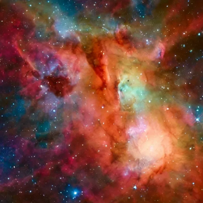 Carina nebula as seen in the night sky of a distant | Stable Diffusion ...