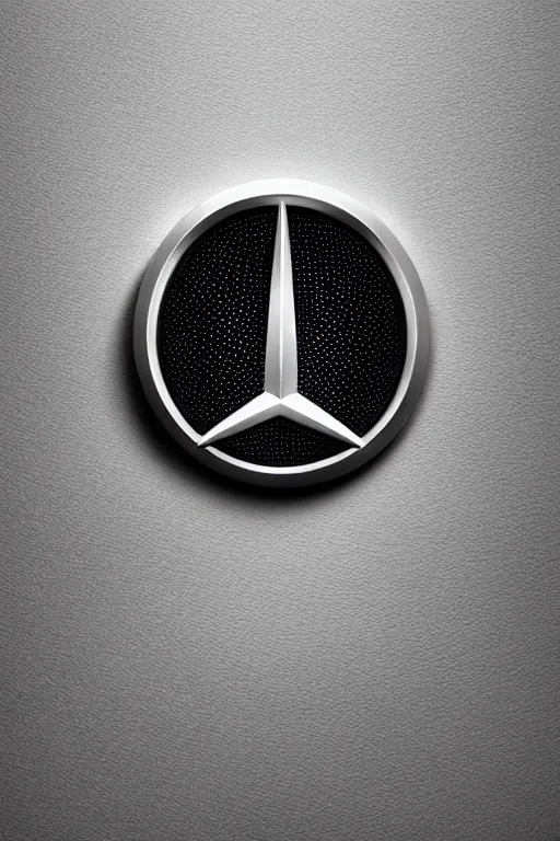 Image similar to minimalistic advertising poster for mercedes