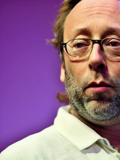 Image similar to a photograph of jimmy wales with wikipedia