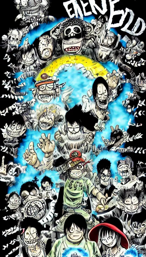 Image similar to the end of the world, by eiichiro oda