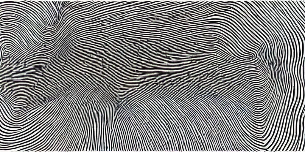 Image similar to illusion lines