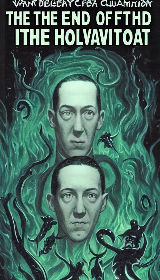 Prompt: the end of the world, by h. p. lovecraft