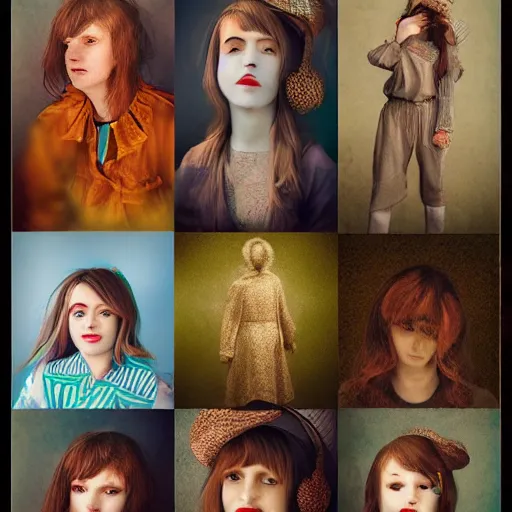 Image similar to folk by anna nikonova aka newmilky