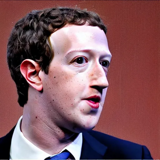 Image similar to scary face of mark zuckerberg