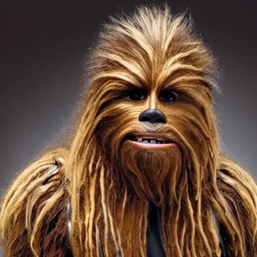 Prompt: chewbacca, dreadlocks commercial, dreadlocks advertisement