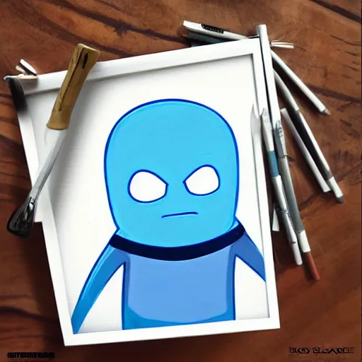 Image similar to mugshot of finn the human, art by joe mudureira + Tim Shumate + Ross Tran