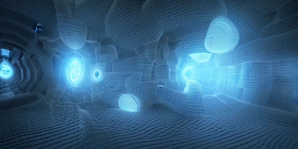 Image similar to 3 d render of the fractal of the universe, 3 d render, octane render, cinematic lighting, dystopian scifi outfit, realistic 8 k resolution.