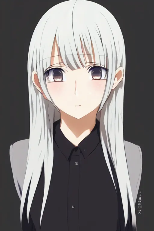 Image similar to anime art full body portrait character concept art, anime key visual of elegant young female, platinum blonde straight bangs and large eyes, finely detailed perfect face delicate features directed gaze, laying down in a valley, trending on pixiv fanbox, studio ghibli, extremely high quality artwork