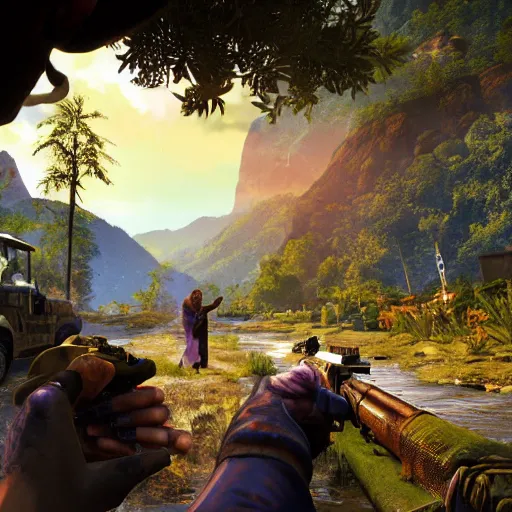 Image similar to far cry 4 shangri la