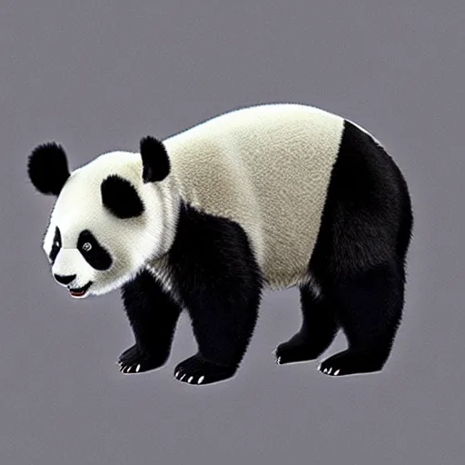 Prompt: realistic panda