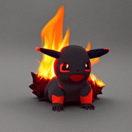 Image similar to new type of fire pokemon