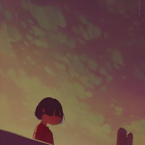 Prompt: but i know some day i'll make it out of here, even if it takes all night or a hundred years, cory loftis, james gilleard, atey ghailan, makoto shinkai, goro fujita, studio ghibli, rim light, exquisite lighting, clear focus, very coherent, plain background