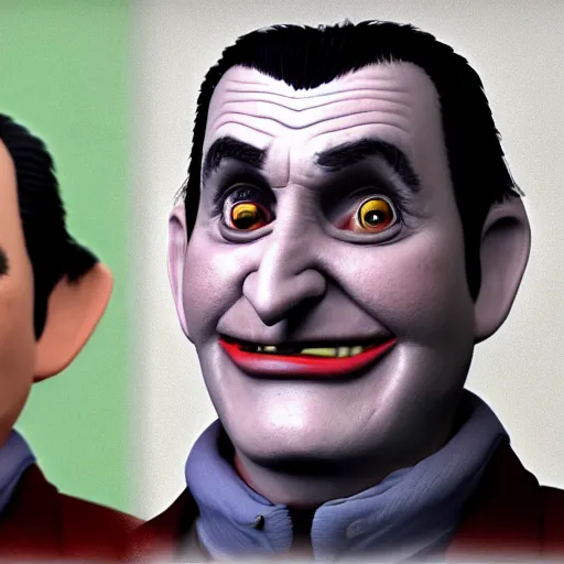 Image similar to portrait of ted cruz as grandpa munster, the munsters, octane render, unreal 5 engine