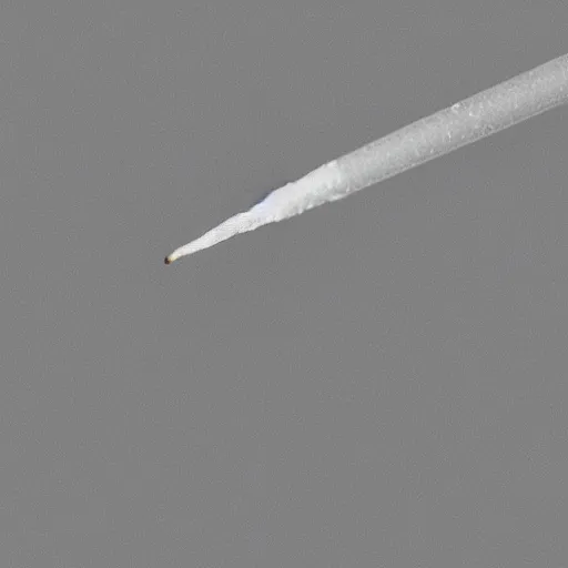 Prompt: a microscopic view of the tip of a smoldering cigarette