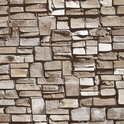 Image similar to a painterly stylized stone cladding texture