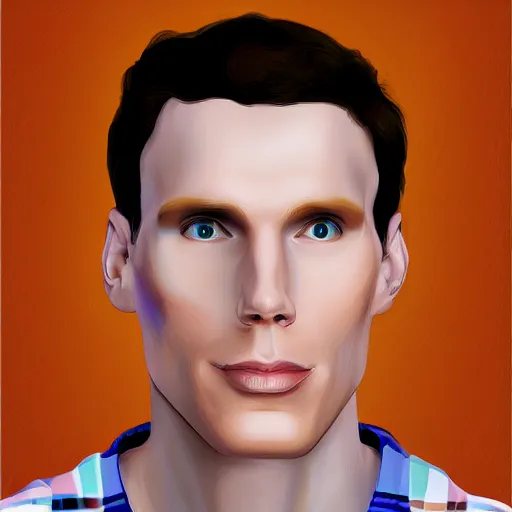 Image similar to Jerma985 digital portrait