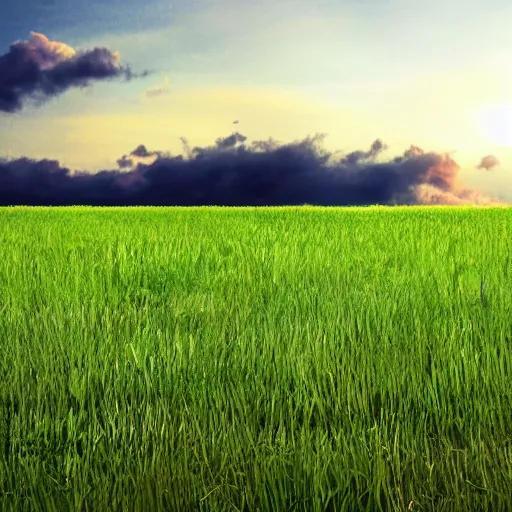 grassy field hd