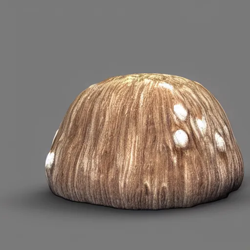 Prompt: mushroom stool, detailed 3 d rendering