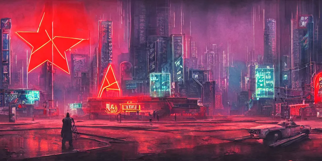 Cyberpunk City Sci-Fi Digital Art 4K Wallpaper #4.1974