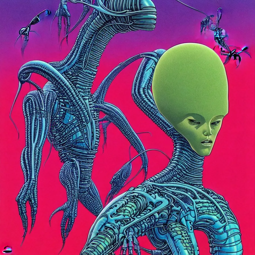 Prompt: ( ( ( ( alien ) ) ) ) by mœbius!!!!!!!!!!!!!!!!!!!!!!!!!!!, overdetailed art, colorful, artistic record jacket design