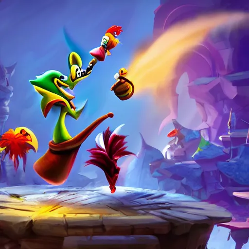 Rayman Legends Concept Art