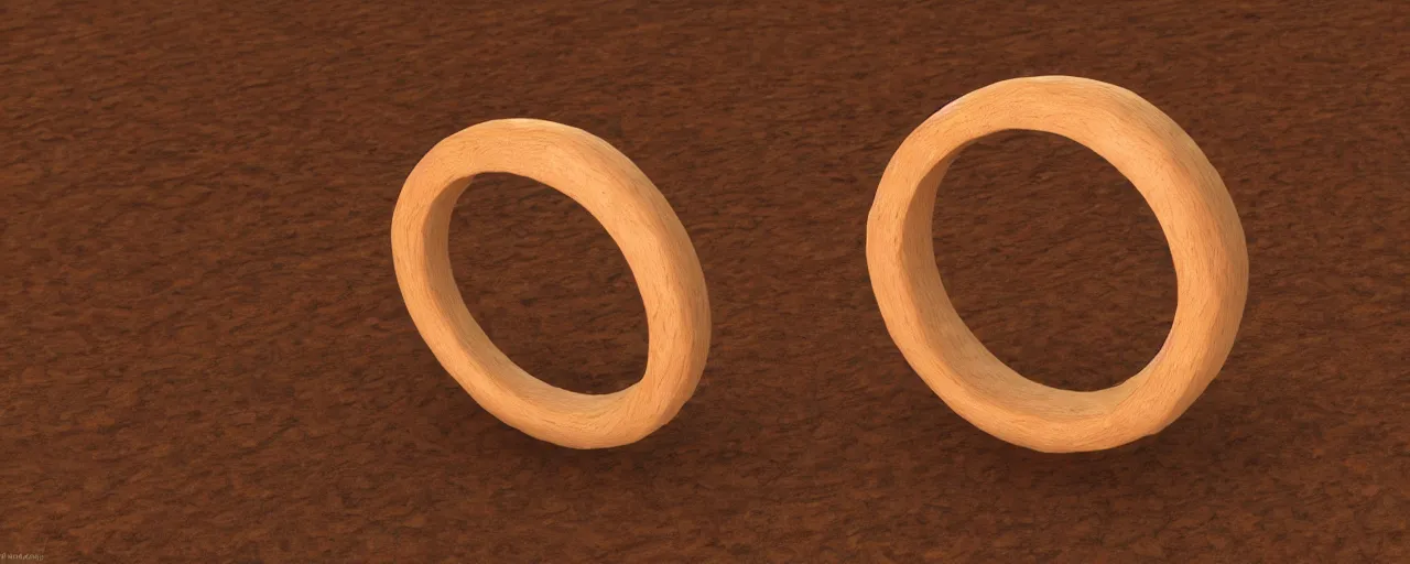Image similar to simple wooden ring with a leather ornament, ring, wood, leather, smooth shank, engravings, product design, jewelry, art by gerald brom, greg rutkowski and artgerm and james jean and zdzisław beksinski, 8 k, unreal engine, c 4 d