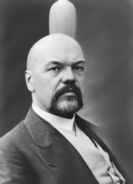 Prompt: lenin became a mushroom