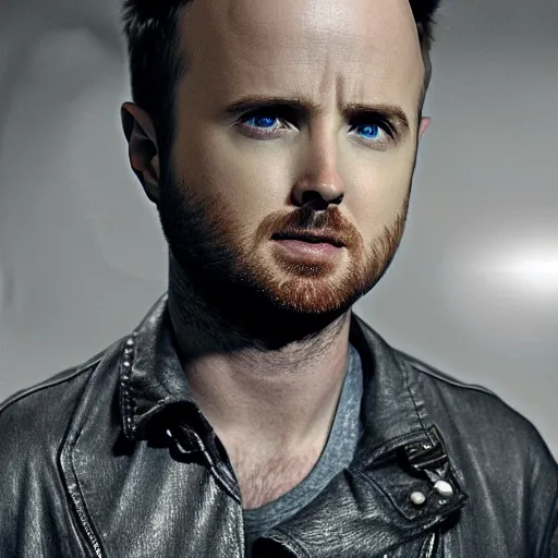 Prompt: a detailed 35mm photograph of half aaron paul + half extraterrestrial aliens, photo realism, realistic, 8k, artstation, cg soceity, national geographic, award-winning photgraphy, bad breaks and breaking badly, galactic modifier