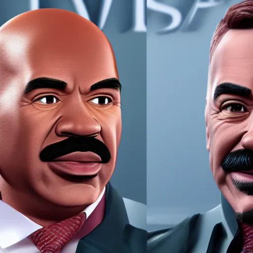 Image similar to Steve Harvey is Tony Stark, hyperdetailed, artstation, cgsociety, 8k