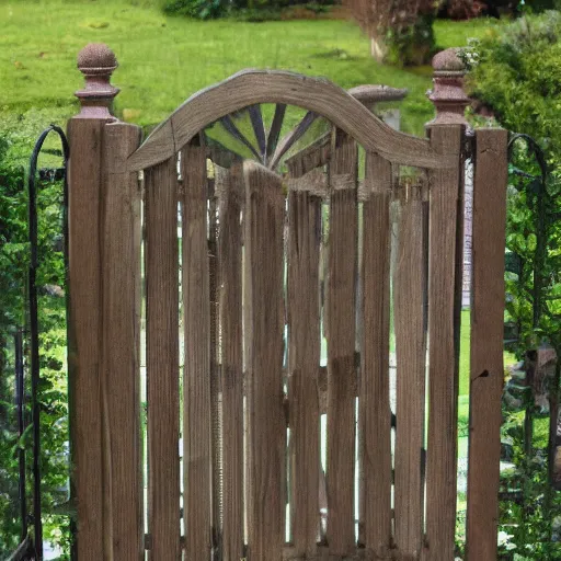 Image similar to fabric gate