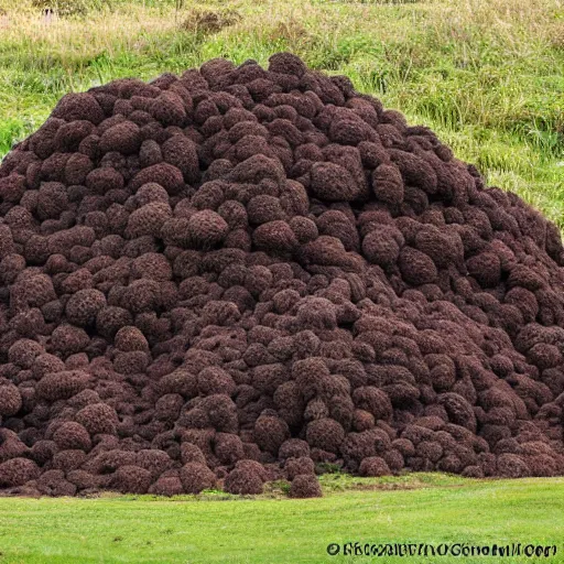 Image similar to a mountain of moles