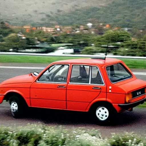 Prompt: VAZ-2101 as a Ferrari