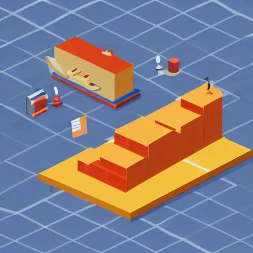 Prompt: isometric flat art graphic for blog post intro that is exciting and promotional