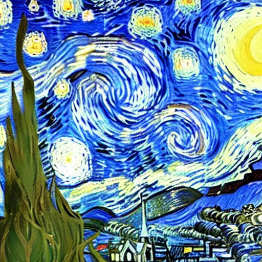 Image similar to van gogh meets the doctor
