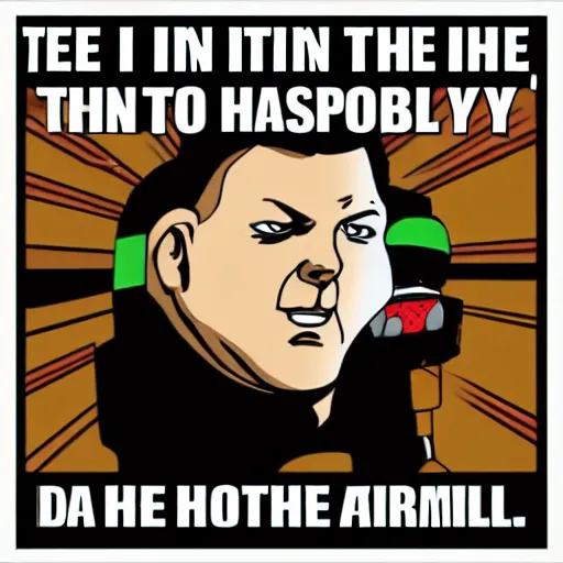 Prompt: get in the robot Bobby Hill