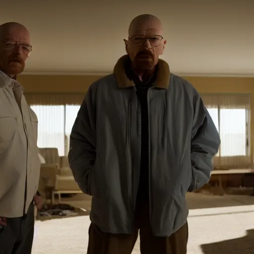 Prompt: a film still of walter white's father in breaking bad, walter white's father, realistic, hyperrealistic, ultra realistic, real, real world, highly detailed, very detailed, extremely detailed, intricate details, 8 k resolution, hd quality, film still