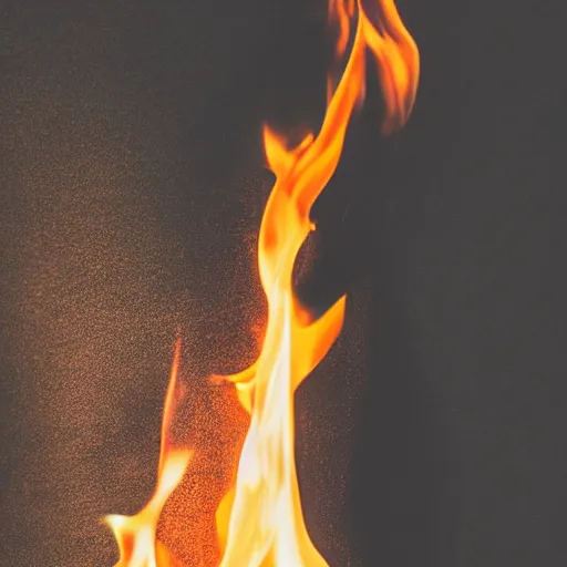 Image similar to a fire against a black background