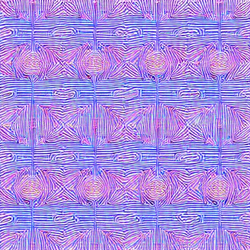 Image similar to a blue and pink background with a pattern, a computer rendering by ronnie landfield, trending on behance, generative art, anaglyph filter, anaglyph effect, stipple