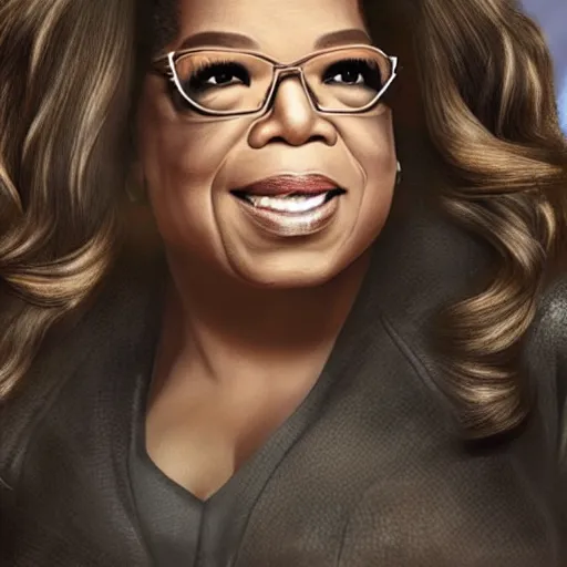 Image similar to Oprah Winfrey in Skyrim